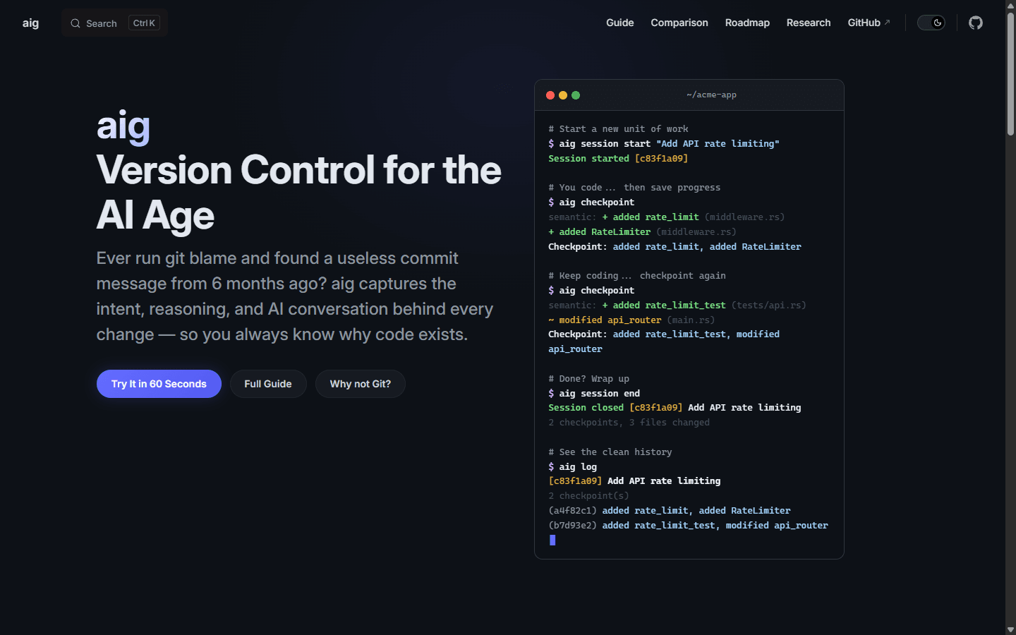 ai-git screenshot 1